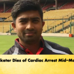 Cricketer Dies of Cardiac Arrest Mid Match Cricket Gurukul, GOLN | English