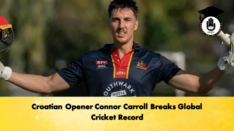 Croatian Opener Connor Carroll Breaks Global Cricket Record 2 Cricket Gurukul, GOLN | English