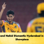 Hardie and Nahid Dismantle Hyderabad in Lahore Showpiece Cricket Gurukul, GOLN | English