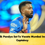 Hardik Pandya Set To Vacate Mumbai Indians Captaincy 1 Cricket Gurukul, GOLN | English