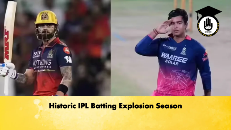 Historic IPL Batting Explosion Season Cricket Gurukul, GOLN | English