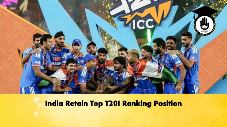 India Retain Top T20I Ranking Position Cricket Gurukul, GOLN | English