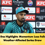 Litton Das Highlights Momentum Loss Following Weather Affected Series Draw Cricket Gurukul, GOLN | English
