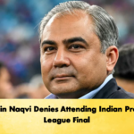 Mohsin Naqvi Denies Attending Indian Premier League Final 1 Cricket Gurukul, GOLN | English
