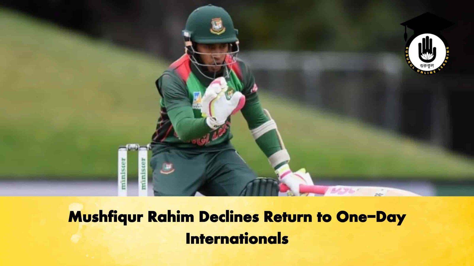 Mushfiqur Rahim Declines Return to One-Day Internationals