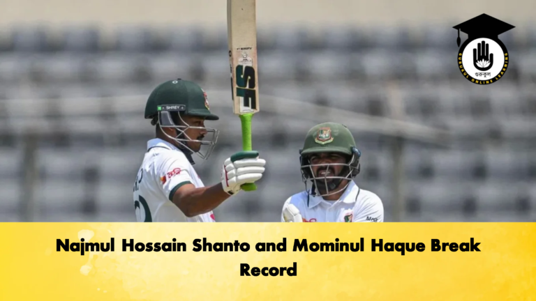 Najmul Hossain Shanto and Mominul Haque Break Record Cricket Gurukul, GOLN | English
