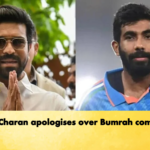 Ram Charan apologises over Bumrah comment Cricket Gurukul, GOLN | English