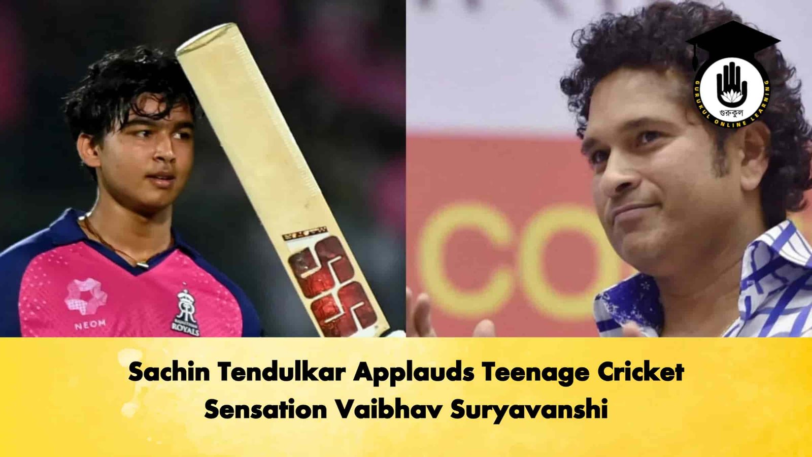 Sachin Tendulkar Applauds Teenage Cricket Sensation Vaibhav Suryavanshi 1 Sachin Tendulkar Applauds Teenage Cricket Sensation Vaibhav Suryavanshi