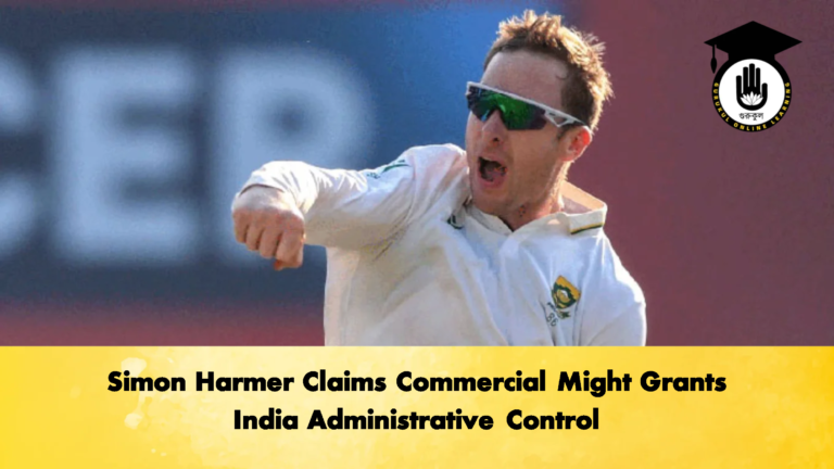 Simon Harmer Claims Commercial Might Grants India Administrative Control Cricket Gurukul, GOLN | English
