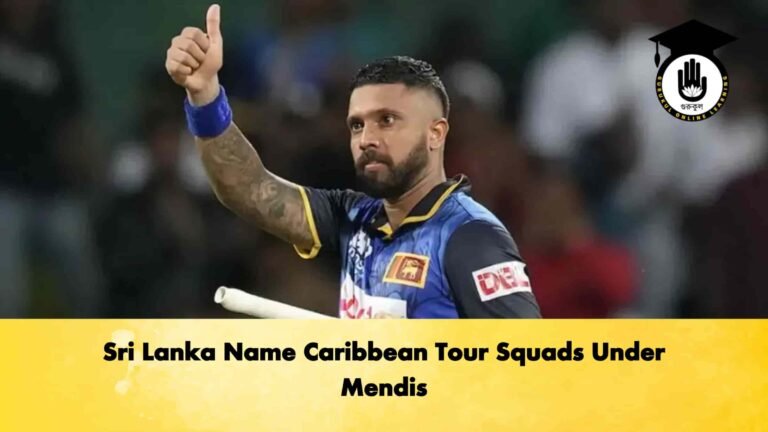 Sri Lanka Name Caribbean Tour Squads Under Mendis