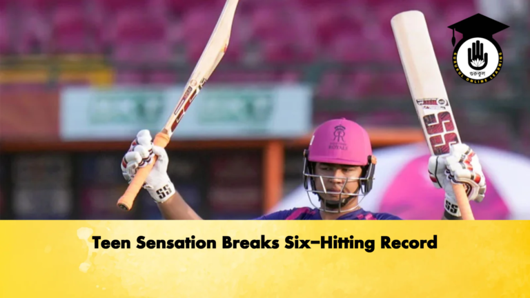 Teen Sensation Breaks Six Hitting Record Cricket Gurukul, GOLN | English