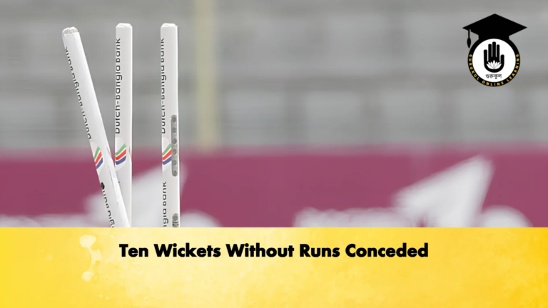 Ten Wickets Without Runs Conceded Cricket Gurukul, GOLN | English