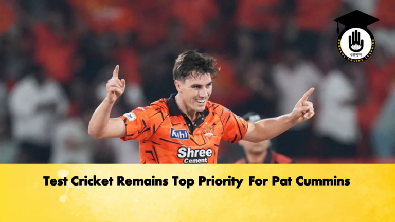 Test Cricket Remains Top Priority For Pat Cummins 3 Cricket Gurukul, GOLN | English