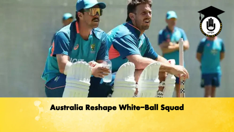 Australia Reshape White Ball Squad Cricket Gurukul, GOLN | English