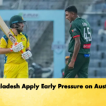 Bangladesh Apply Early Pressure on Australia 1 Cricket Gurukul, GOLN | English