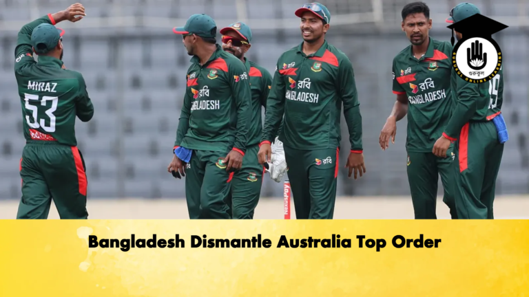 Bangladesh Dismantle Australia Top Order Cricket Gurukul, GOLN | English