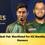 Bangladesh Pair Shortlisted For ICC Monthly Player Honours 1 Cricket Gurukul, GOLN | English