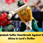 Bangladesh Suffer Heartbreak Against South Africa in Lords Thriller 2 Cricket Gurukul, GOLN | English
