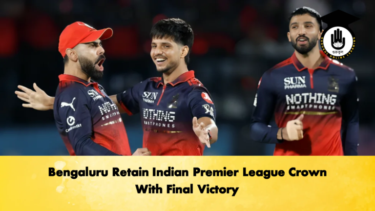 Bengaluru Retain Indian Premier League Crown With Final Victory 2 Cricket Gurukul, GOLN | English