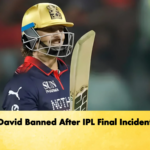 David Banned After IPL Final Incident 2 Cricket Gurukul, GOLN | English