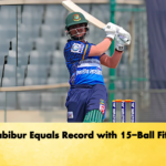 Habibur Equals Record with 15 Ball Fifty Cricket Gurukul, GOLN | English