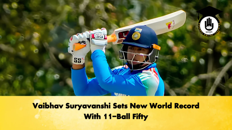 Vaibhav Suryavanshi Sets New World Record With 11 Ball Fifty 2 Cricket Gurukul, GOLN | English